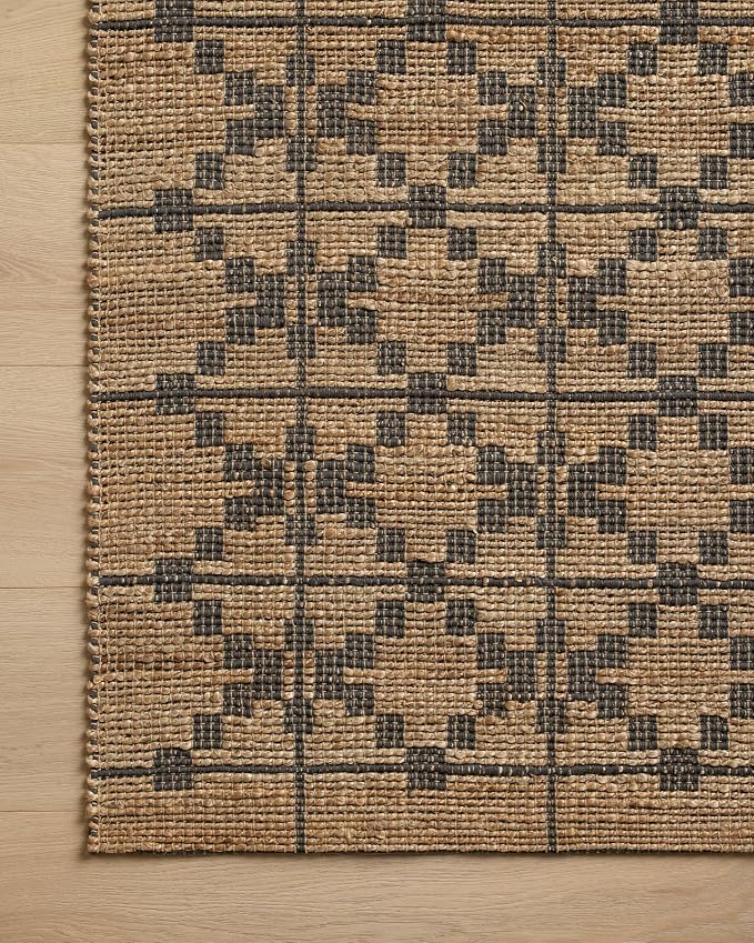 Loloi Chris Loves Julia Judy Collection JUD-05 Natural/Graphite 2'-3" x 3'-9" - Image 6