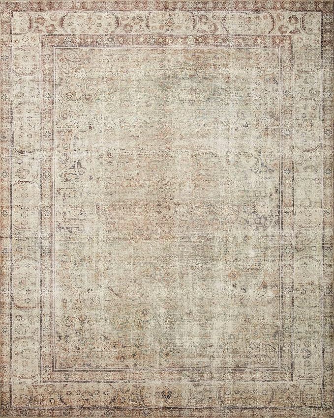Loloi Margot Collection MAT-01 Antique/Sage 5'-0" x 7'-6" Area Rug feat. by Loloi