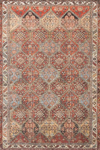 Loloi Loren Collection LQ-16 Spice/Multi 2'-3" x 3'-9" Accent Rug by Loloi