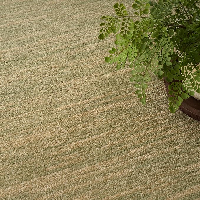 Nourison Home Nourison Essentials Green Gold 7' x 10' Area Rug - Image 6