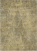 Addison Rugs Chantille ACN591 Gold 5' x 7'6" Indoor Outdoor Area Rug, Easy Clean by AddisonRugs