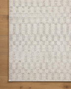 Loloi Kamala Collection KAM-05 Ivory/Grey 5'-3" x 7'-9" Area Rug - Image 6