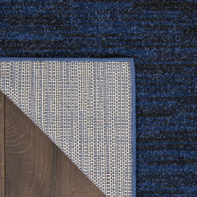 Nourison Home Nourison Essentials Midnight Blue 3' x 5' Area Rug - Image 3