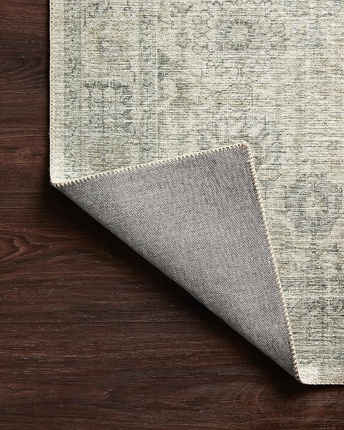 Loloi Skye Collection SKY-14 Natural/Sage 2'-0" x 5'-0" Accent Rug - Image 7