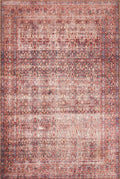 Loloi Loren Collection LQ-05 Eggplant/Crimson 2'-6" x 7'-6" Runner Rug by Loloi