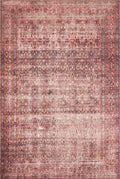 Loloi Loren Collection LQ-05 Eggplant/Crimson 5'-0" x 7'-6" Area Rug by Loloi