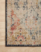 Loloi Jocelyn Collection JOC-07 Khaki/Multi 2'-3" x 7'-6" .38" Thick Runner Rug - Image 5