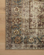 Loloi Magnolia Home by Joanna Gaines Sinclair Collection SIN-01 Rust/Lagoon - Image 10