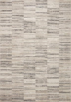Loloi Darby Collection DAR-01 Charcoal/Sand 5'-3" x 7'-6" Area Rug - Image 3