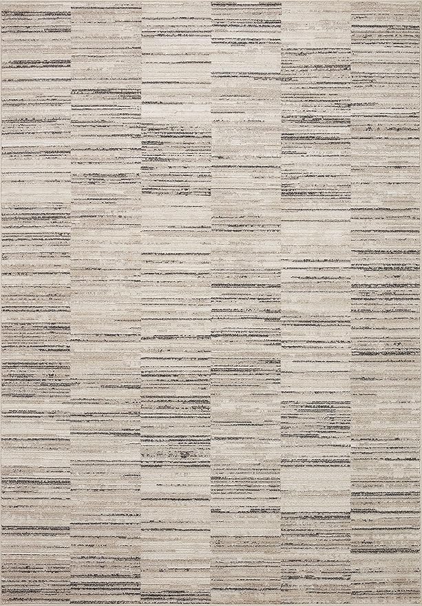 Loloi Darby Collection DAR-01 Charcoal/Sand 11'-6" x 15' Area Rug - Image 2