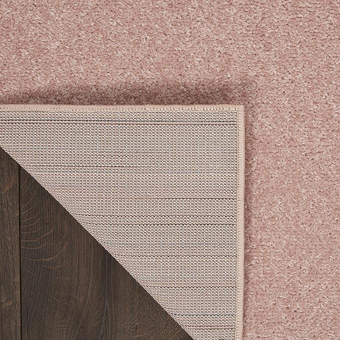 Nourison Home Nourison Essentials Pink 2'2" x 18' Area Rug - Image 7
