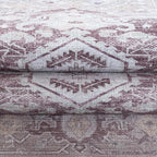 Washable Area Rug. Modern Farmhouse. Vintage. Turkish. Bohemian. Distressed. - Image 7