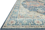 Loloi Skye Collection SKY-12 Ocean/Multi 2'-6" x 12'-0" Runner Rug - Image 3