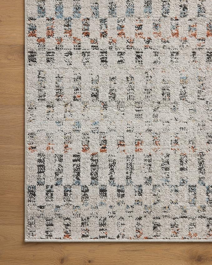 Loloi Kamala Collection KAM-05 Grey/Multi 2'-7" x 12'-0" Runner Rug - Image 5