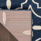 Nourison Home Nourison Essentials Navy Ivory 6' x 9' Area Rug - Image 10
