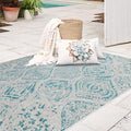 FH Home Flat Woven Outdoor Rug by FHHome