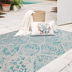 FH Home Flat Woven Outdoor Rug by FHHome