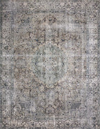 Loloi Layla Collection LAY-06 Taupe/Stone 2'-6" x 9'-6" .13" Thick Runner Rug - Image 4