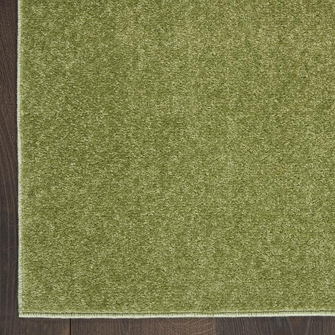 Nourison Home Nourison Essentials Green 2'2" x 16' Area Rug - Image 5