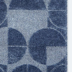 Well Woven Custom Size Hallway & Stair Runner- Harlow Harmony Blue 27 Inches - Image 3