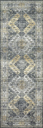 Loloi Skye Collection SKY-09 Graphite/Silver 9'-0" x 12'-0" Area Rug - Image 5