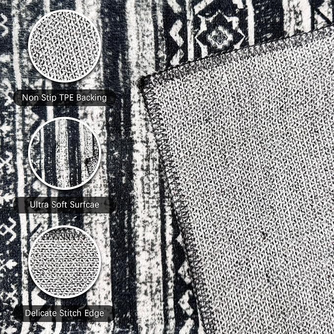 RUGSURE Washable Area Rugs 3' x 5 ' - Image 6