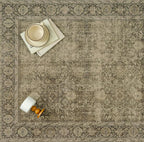 Light Brown 2x7 Vintage Area Rug Hallway Indoor Kitchen Washable Living Room - Image 6