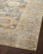Loloi Margot Collection MAT-03 Ocean/Spice 2'-0" x 5'-0" Accent Rug feat. - Image 10