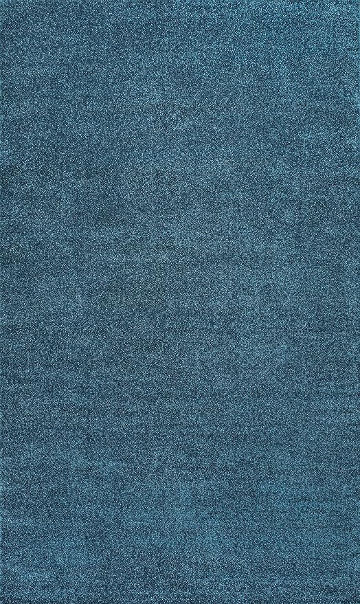 Eyely UES100H-6 Supersoft Haze Solid Low-Pile Indoor Area Rug, Minimalist - Image 3