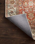 Loloi Layla Collection LAY-05 Ocean/Multi 7'-6" x 9'-6" .13" Thick Area Rug - Image 7