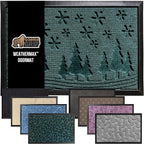 GORILLA GRIP 100% Waterproof All-Season WeatherMax Doormat, US Designed Natural by GorillaGrip