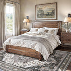 GENIMO 8x10 Area Rugs for Living Room, Machine Washable Non Slip Vintage Rugs - Image 3