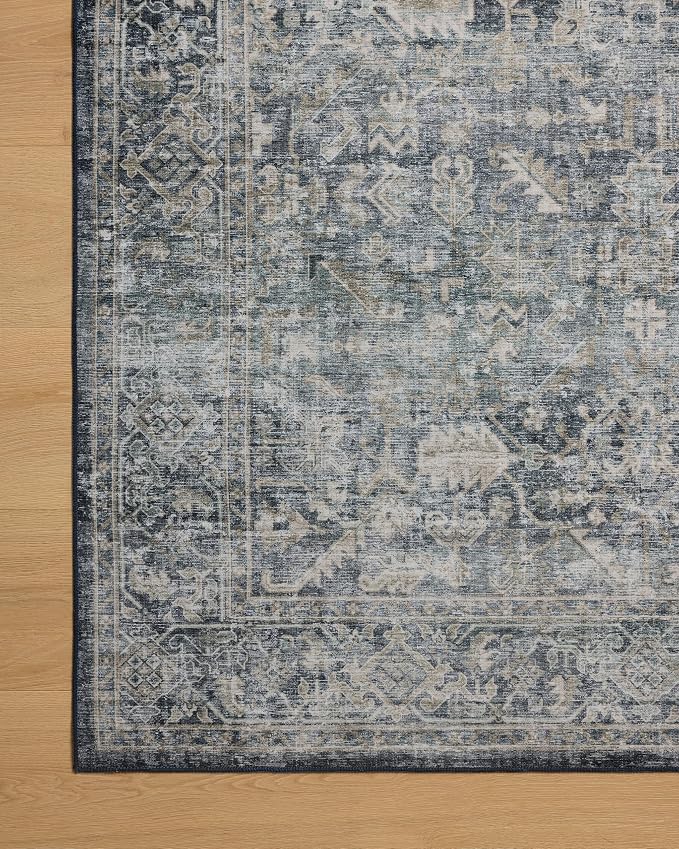 Loloi Amber Lewis Josie Collection JOS-01 Ocean/Natural 2'-6" x 10'-0" - Image 8