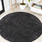 Eyely UES100I-4R Supersoft Haze Solid Low-Pile Indoor Area Rug, Minimalist by eyely