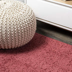 JONATHAN Y Haze Solid Low-Pile Red Runner Rug 2x10, Minimalist, Easy-Cleaning - Image 4