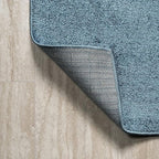 Eyely UES100H-6 Supersoft Haze Solid Low-Pile Indoor Area Rug, Minimalist - Image 7