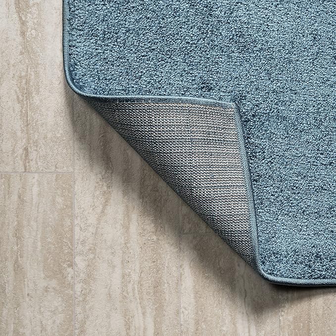 Eyely UES100H-6 Supersoft Haze Solid Low-Pile Indoor Area Rug, Minimalist - Image 7