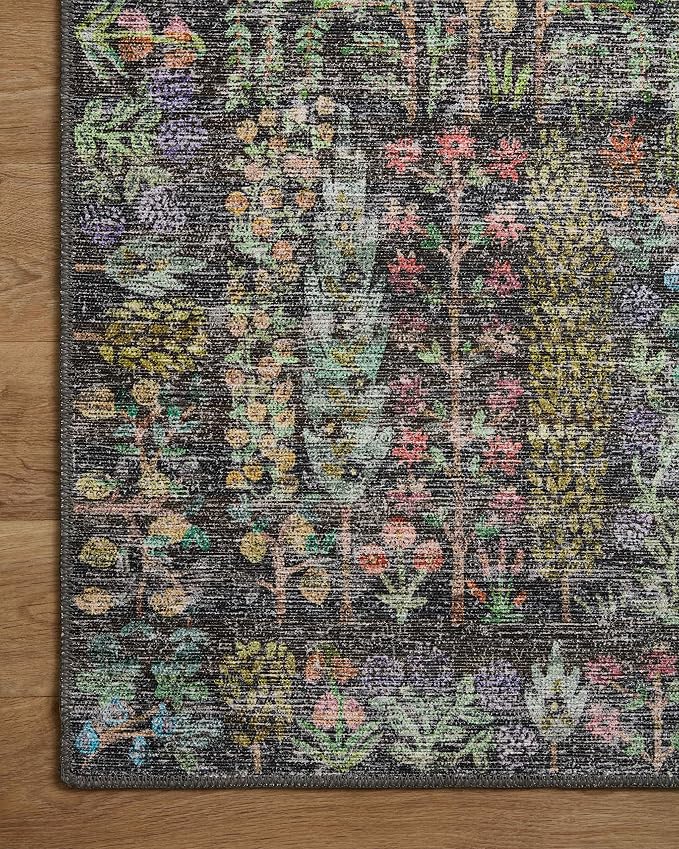 Loloi Rifle Paper Co. Maison Collection MAO-07 Charcoal 2'-6" x 9'-6", .19" - Image 5