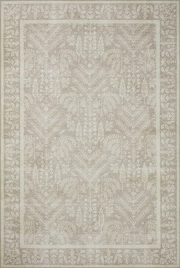 Loloi Rifle Paper Co. Maison Collection MAO-02 Bough Natural 2'-6" x 7'-6" - Image 2