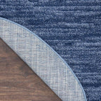 Nourison Home Nourison Essentials Navy Blue 6' x Round Area Rug - Image 6
