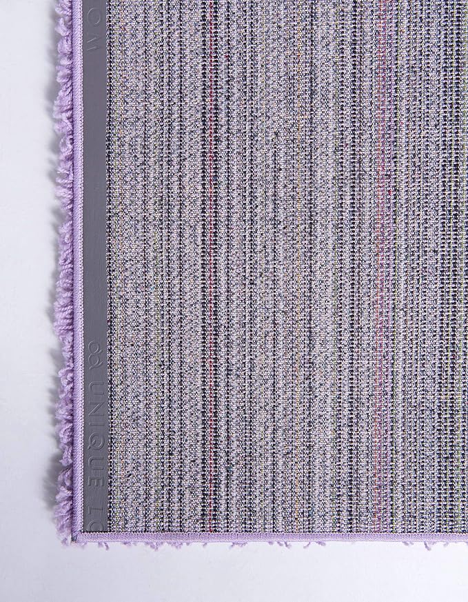 Unique Loom Solid Shag Collection Area Rug - Image 10