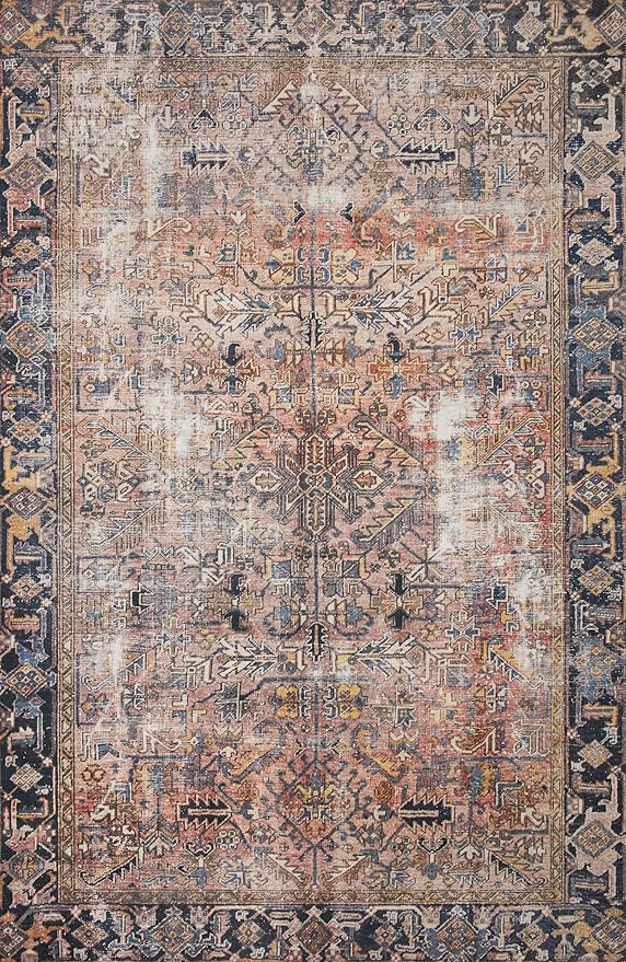 Loloi Chris Loves Julia Jules Collection JUL-02 Terracotta/Multi 8'-6'' x - Image 5