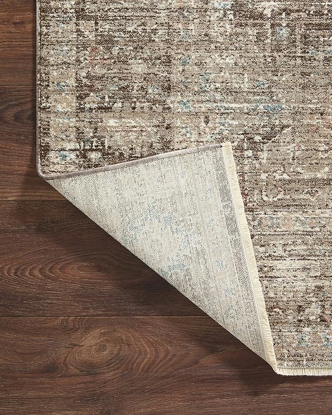 Loloi Magnolia Home by Joanna Gaines Millie Collection MIE-03 Charcoal/Dove - Image 7
