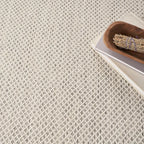 Nourison Home Courtyard Ivory Silver 4' x Square Area Rug - Image 5