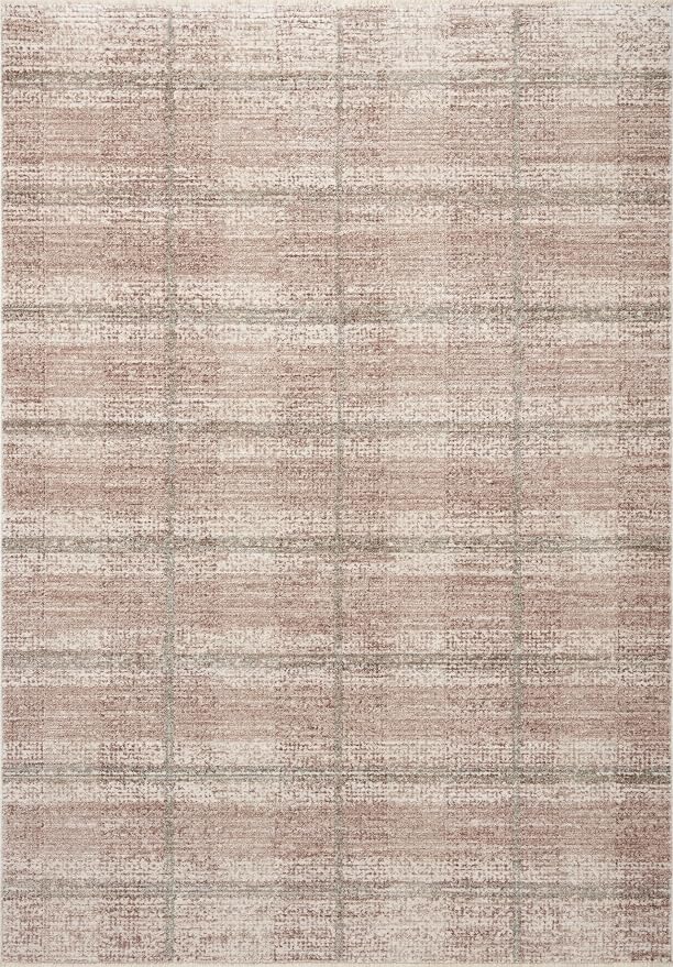 Loloi Angela Rose Ember Collection EMB-06 Clay/Mist 3'-6" x 5'-6" Accent Rug - Image 3