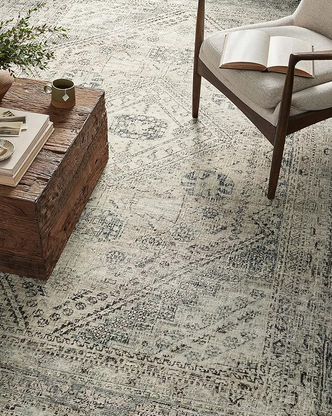 Loloi Magnolia Home by Joanna Gaines Sinclair Collection SIN-04 Natural/Sage - Image 6