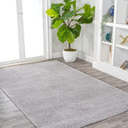 Eyely UES100K-4 Supersoft Haze Solid Low-Pile Indoor Area Rug - Image 6