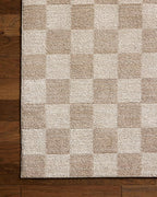 Loloi Chris Loves Julia Calvin Collection CLV-01 Pebble/Ivory 3'-6" x 5'-6" - Image 7