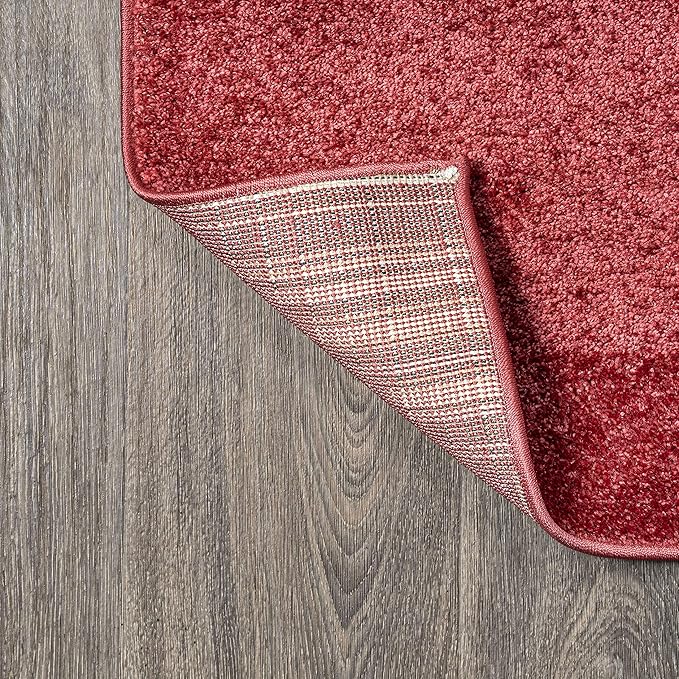 Eyely UES100E-216 Supersoft Haze Solid Low-Pile Indoor Runner Rug, Minimalist - Image 4
