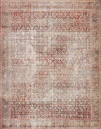 Loloi Layla Collection LAY-11 Cinnamon/Sage 9'-0" x 12'-0" .13" Thick Area Rug - Image 4